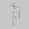 Трековый светильник MAYTONI FOCUS LED EXILITY X TR245-7W4K-B